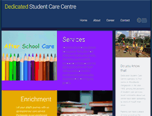 Tablet Screenshot of dedicatedcare.net
